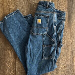 Carhartt Kids Blue Denim Jeans